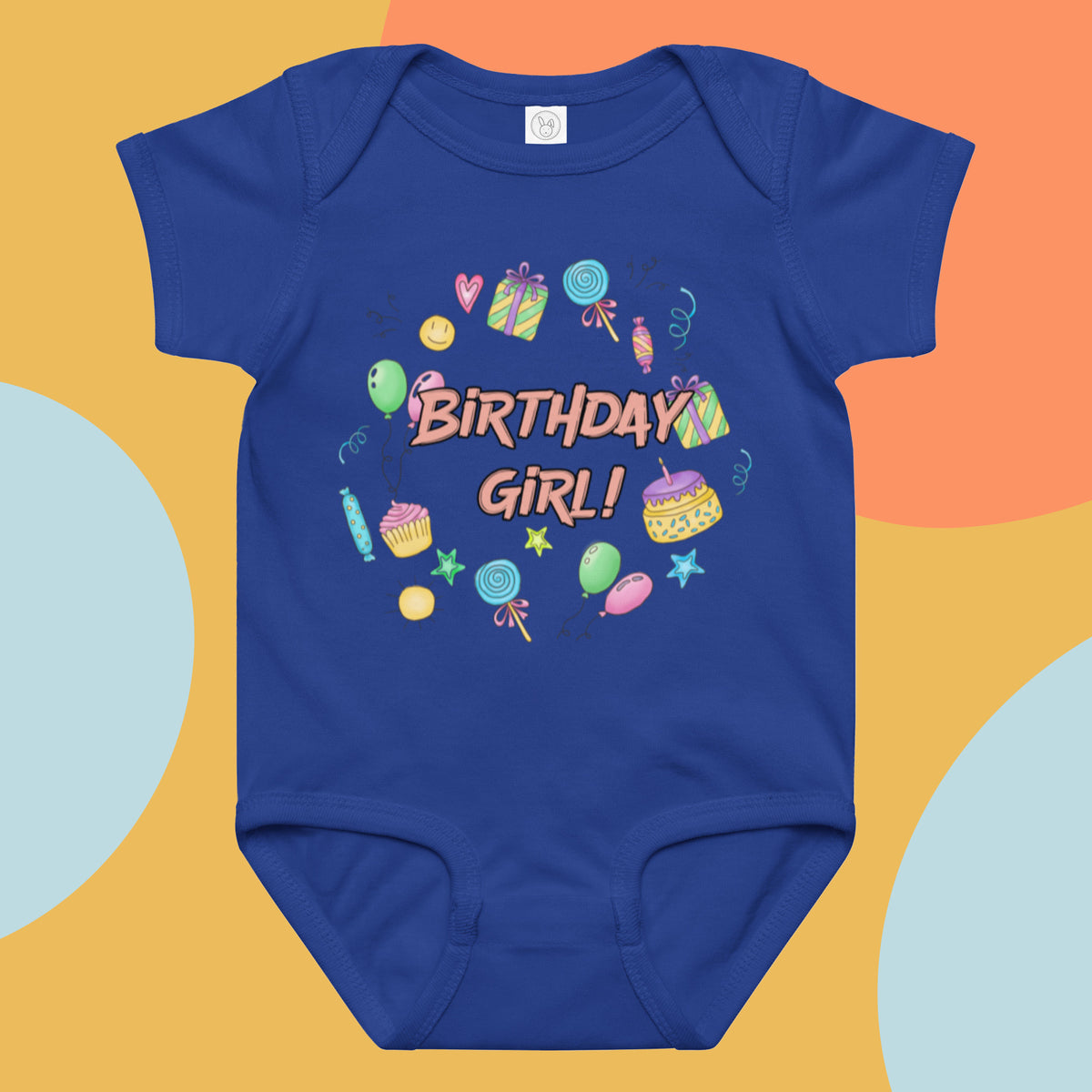 Birthday Girl! Baby jersey bodysuit